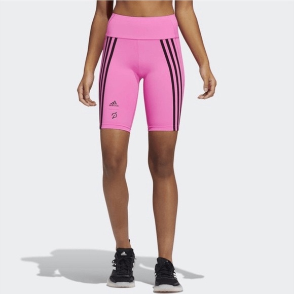 adidas Pants - Peloton x Adidas Women's Pink Bike Shorts